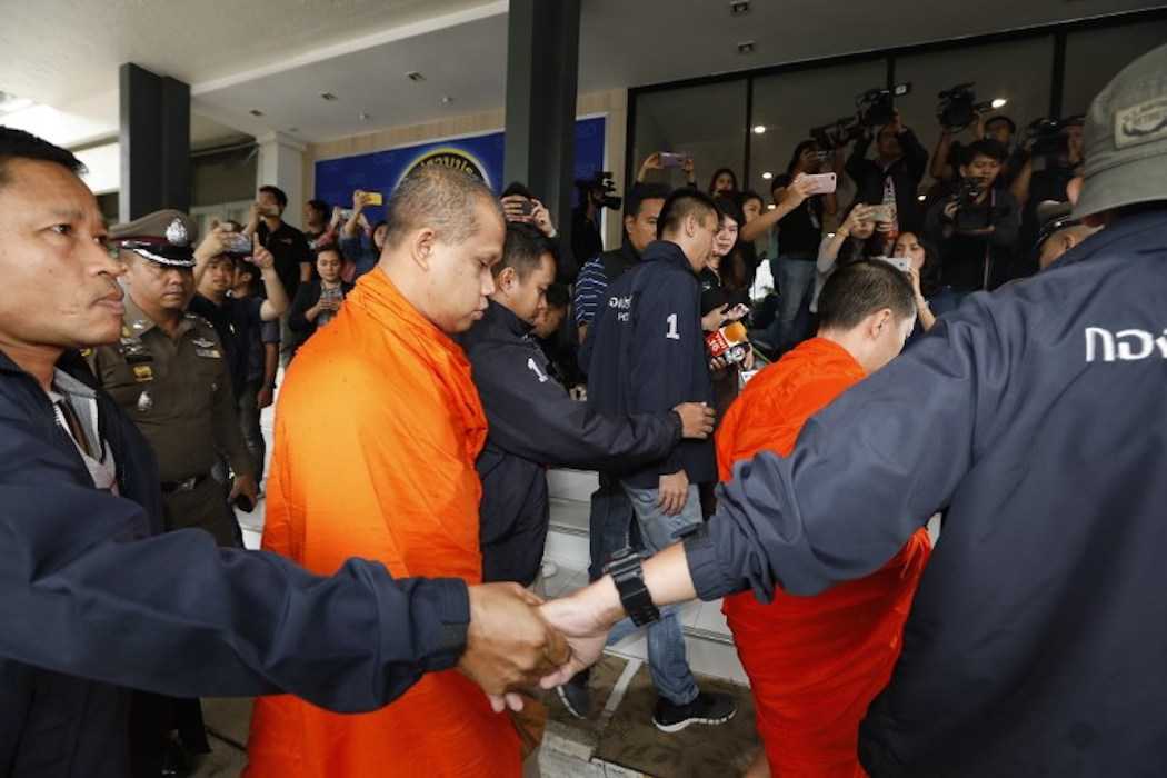 Thai junta hounds senior monks but denies internal graft