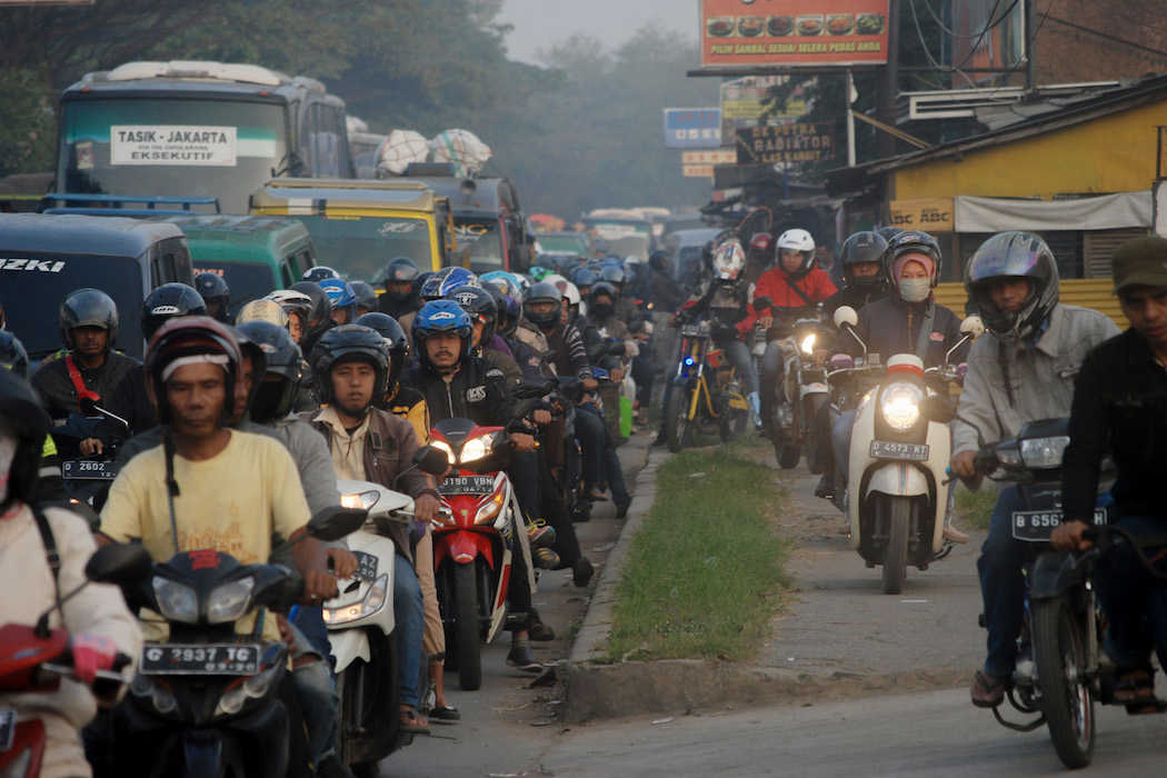 It's hard to avoid Indonesia's road chaos during Eid al-Fitr 
