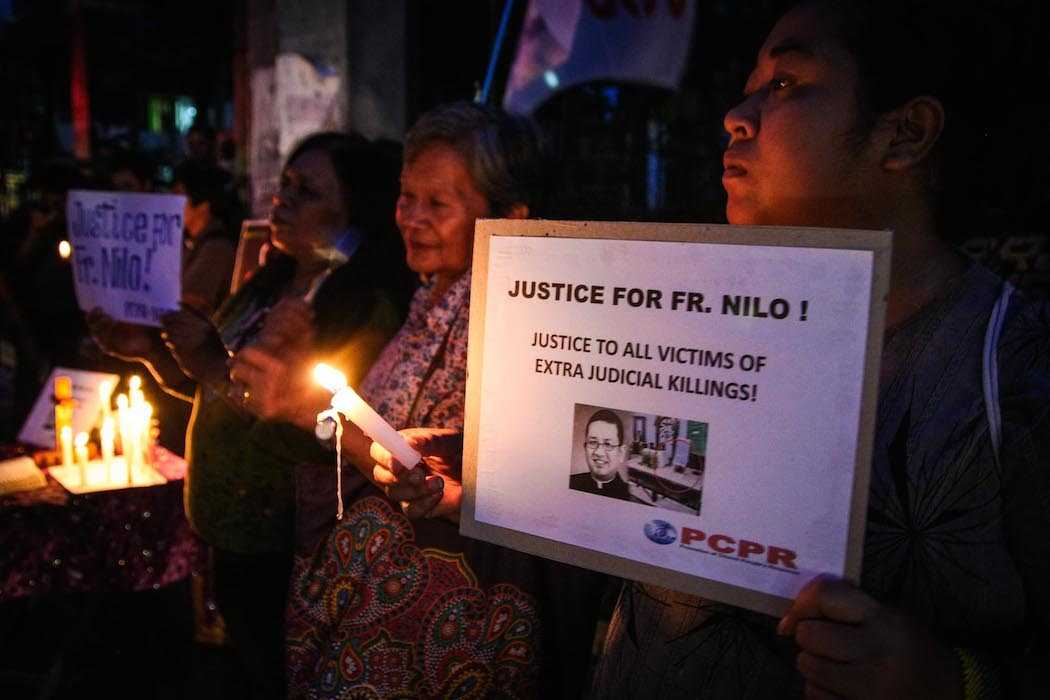 Philippine police arrest suspect in priest's killing