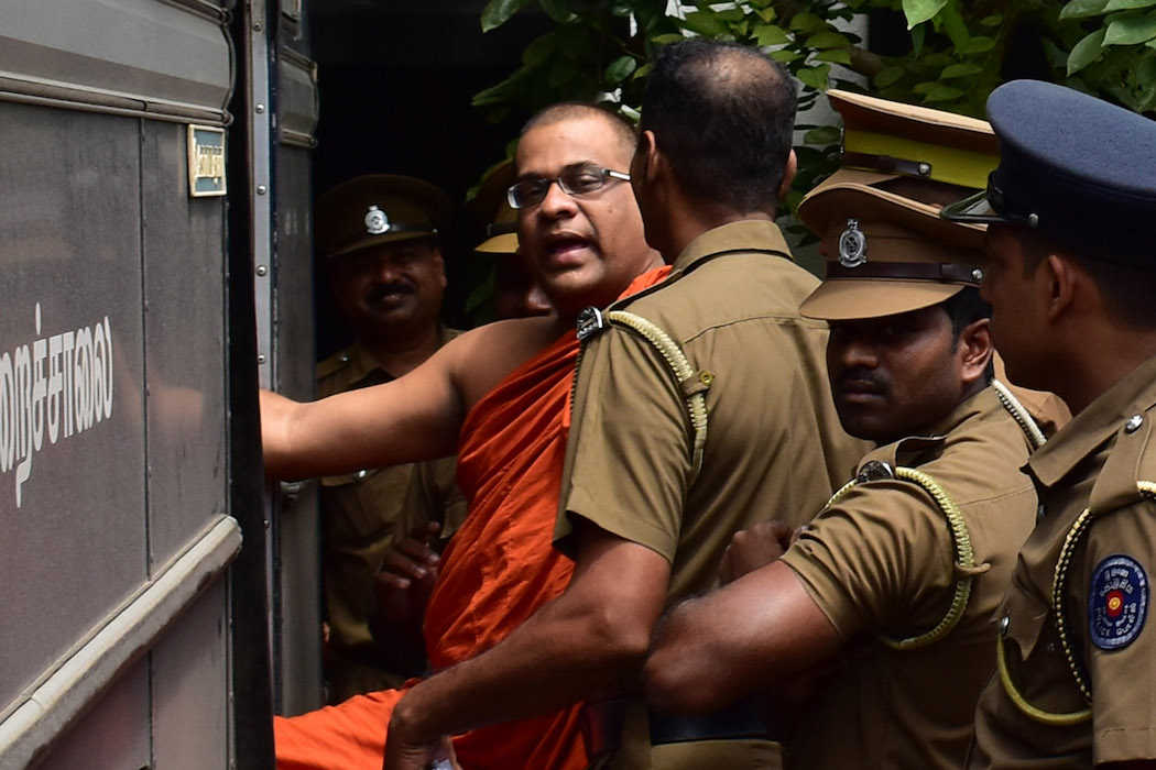 Controversial Sri Lankan Buddhist monk gets jail time 
