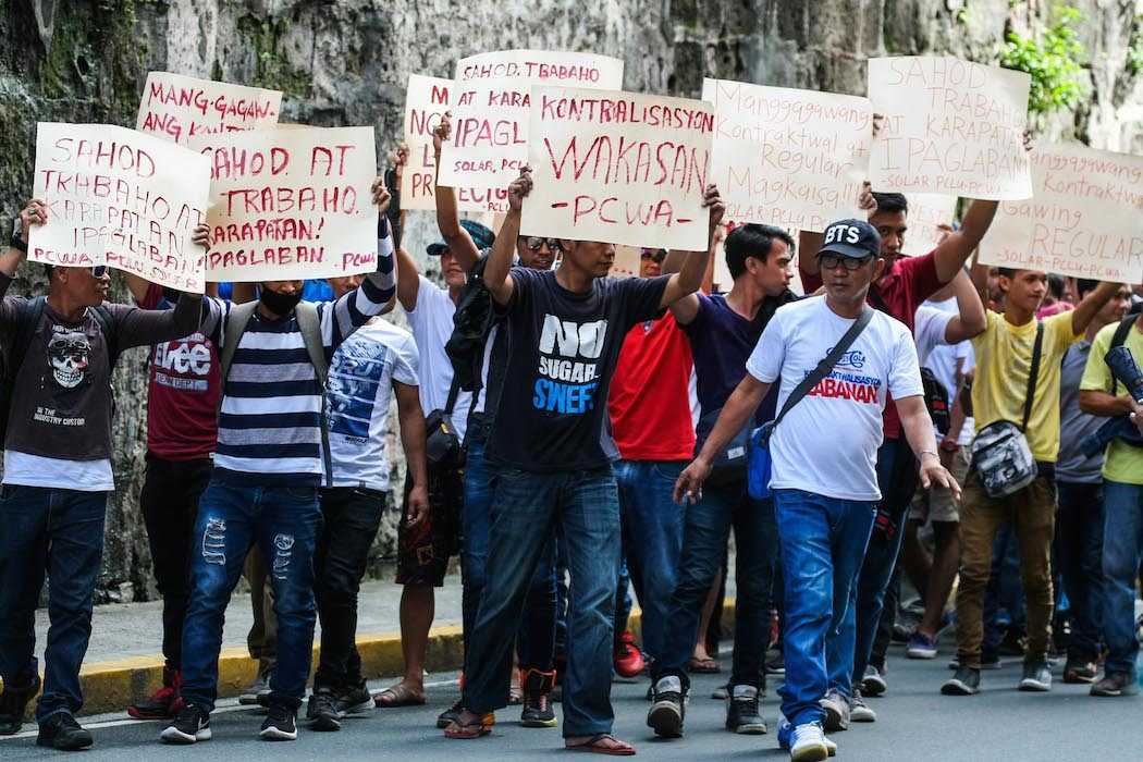 Workers rebel, Duterte ups stakes in strong-arm governance