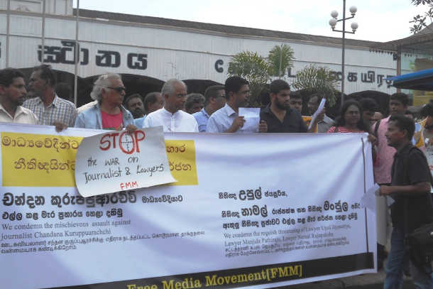 Sri Lankan reporters’ lives endangered