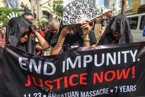 Outrage over release of Philippine massacre suspect