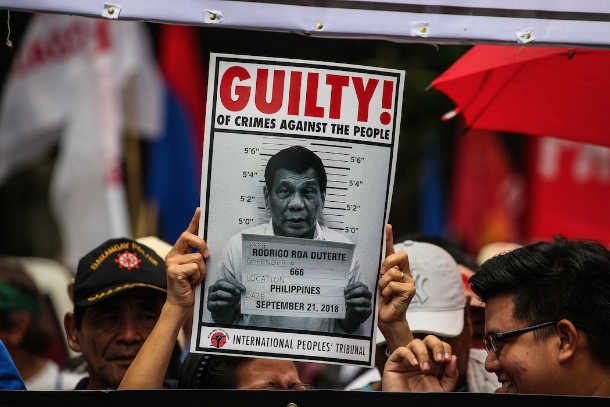 Court finds Duterte guilty of rights violations