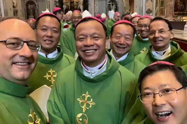  First-time Chinese bishops attend Rome synod