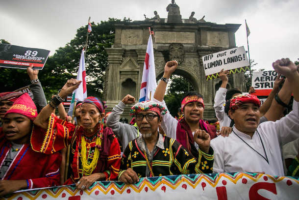 Philippine church groups honor tribal people