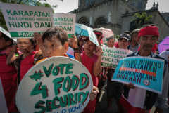 Activists demand Filipino poll candidates put poor first