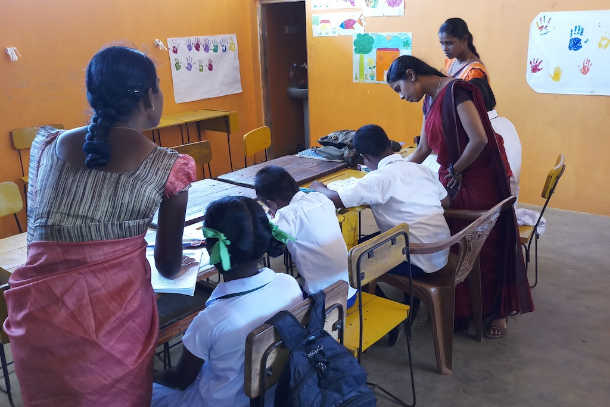 Caritas connects with war-struck kids in Sri Lanka