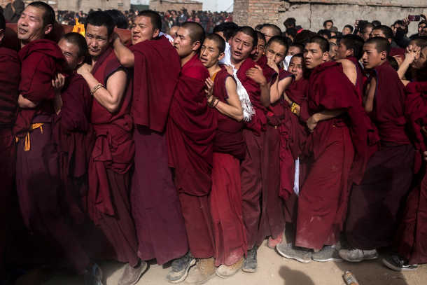 China recruits Tibetan monks 'to spread propaganda'