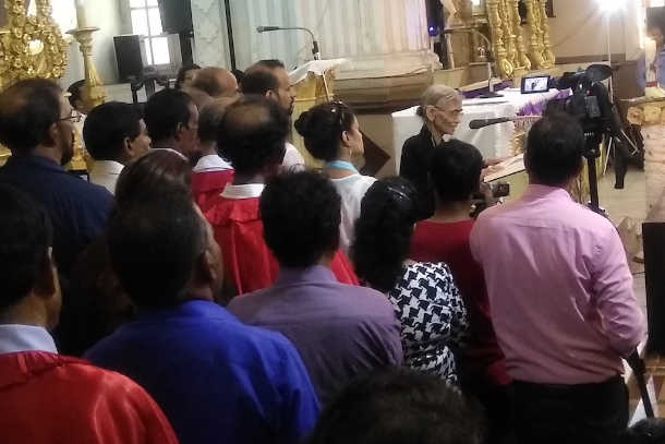 Goan priest-turned-activist buried after three years