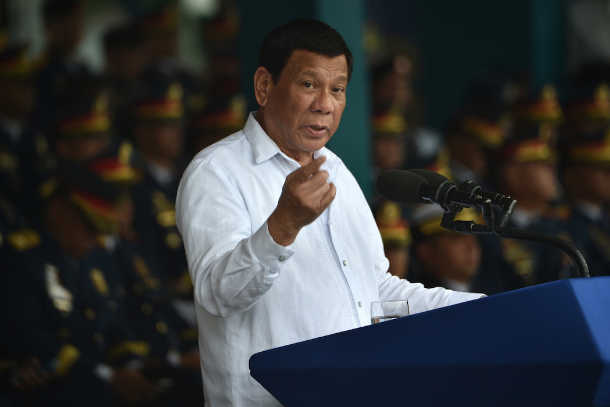 Duterte tells Filipinos to stop going to church