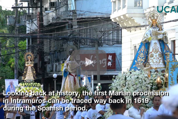 Filipinos honor Mary with great procession
