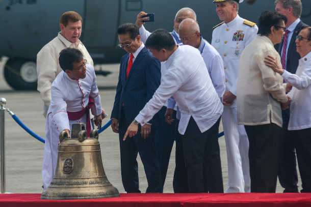 Philippine Church rejects putting historic bell in museum 