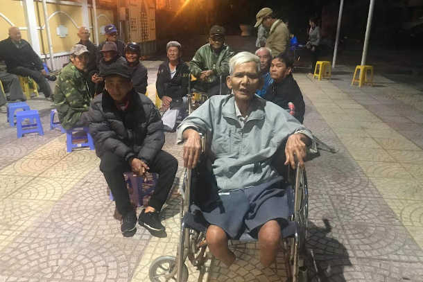 Police shut down disabled Vietnam veterans' get-together 