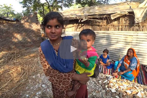 Pakistani Hindu refugees living in poor conditions in India