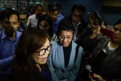 Filipino journalist spends night in jail in cyber libel case