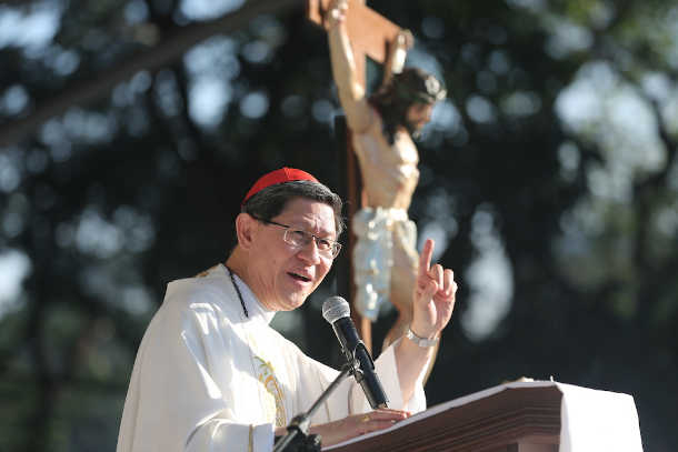 Cardinal Tagle admits bishops cover up for erring priests