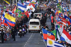 Chinese flags glaringly absent at World Youth Day