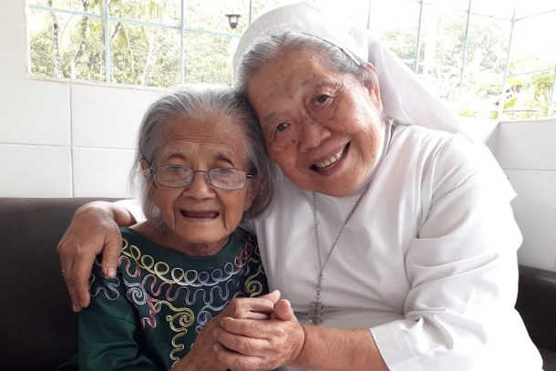 Indonesian nun dedicates life to making elderly people happy