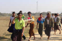 Thousands displaced as fighting escalates in Myanmar