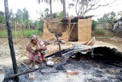 Arsonists destroy homes of indigenous people in Bangladesh