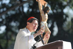 Caritas efforts reflect Catholic ideals of a shared humanity, Tagle says