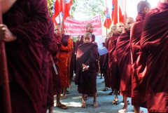 Anti-Muslim monk faces sedition charge in Myanmar