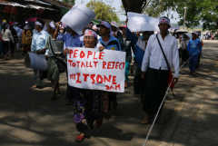 Myanmar bishops call for full shutdown of Myitsone Dam