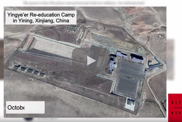 Inside footage of new Xinjiang re-education camp