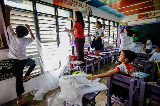 Philippine parishes told to clean churches to fight dengue