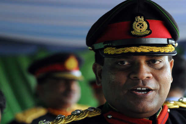 Tainted general becomes Sri Lanka's army chief