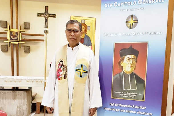 Indonesian priest elected as Holy Family's global chief