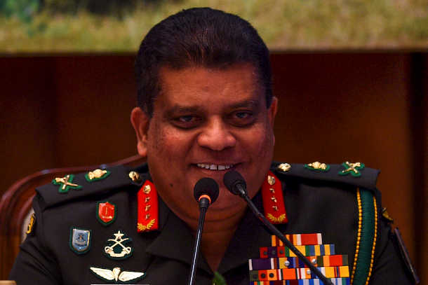 Sri Lankan troops banned from UN missions over new army chief