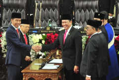 Indonesia's Widodo sworn in for second term