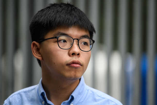 Hong Kong activist's election ban seen as political censorship