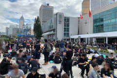 Social workers join three-day strike in Hong Kong