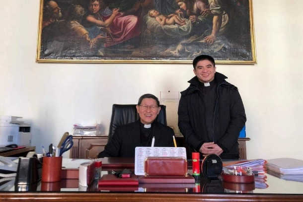 Cardinal Tagle starts work in Rome