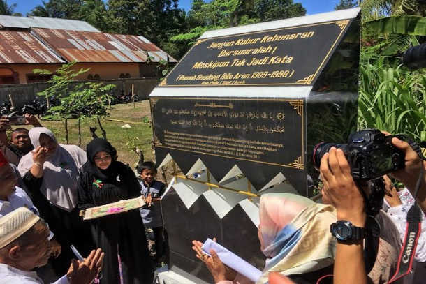 Aceh remembrance festival marks military atrocities