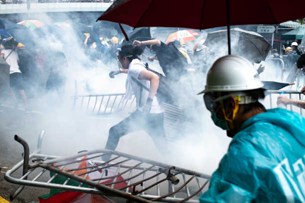 Fear and panic spread across Hong Kong