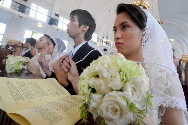 Philippine bishops call time on fancy weddings
