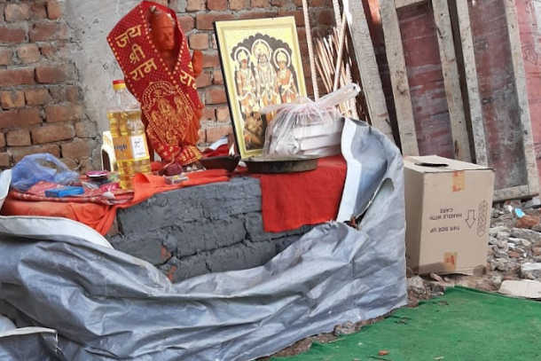 Hindu militants install idol inside Indian church 