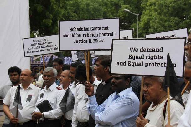 Indian Christians show solidarity with Dalits