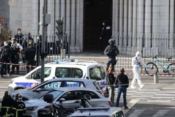 Three die in suspected terror attack at French Catholic church