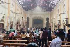 Catholics light candles for Sri Lanka's Easter bombing victims