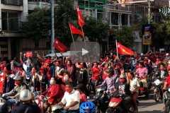 Thousands protest Myanmar's military coup