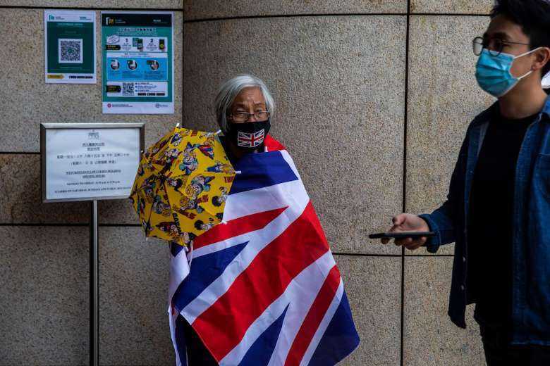 Protests outside Hong Kong court where 47 face conspiracy case
