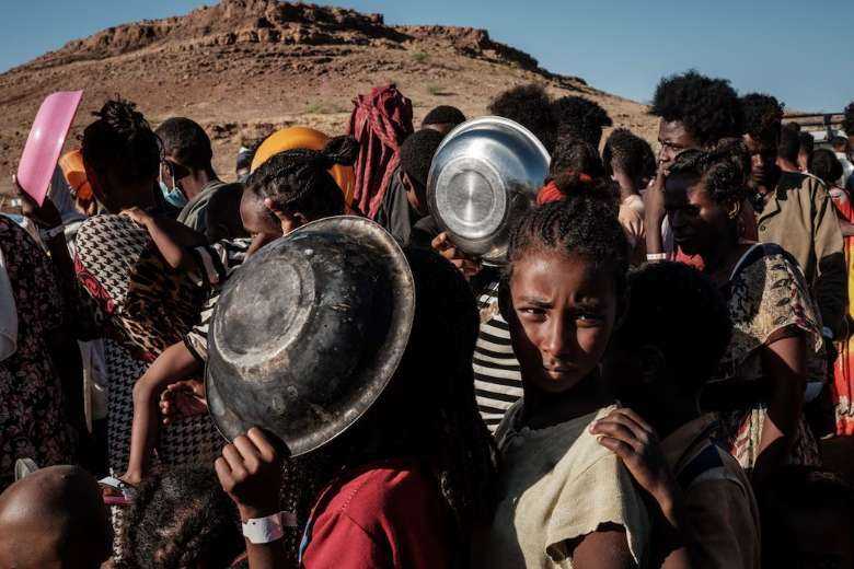 Pope pleads for food aid in Ethiopia's Tigray region UCA News