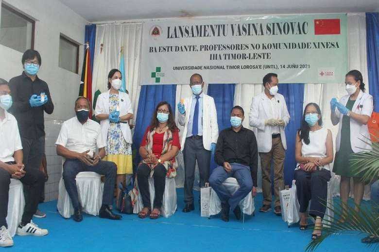 Timor-Leste launches vaccine drive at universities 