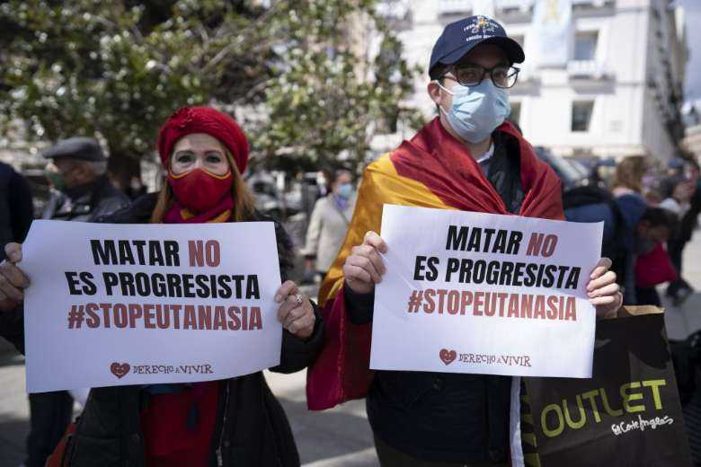 Pope: Euthanasia move in Europe is sign of