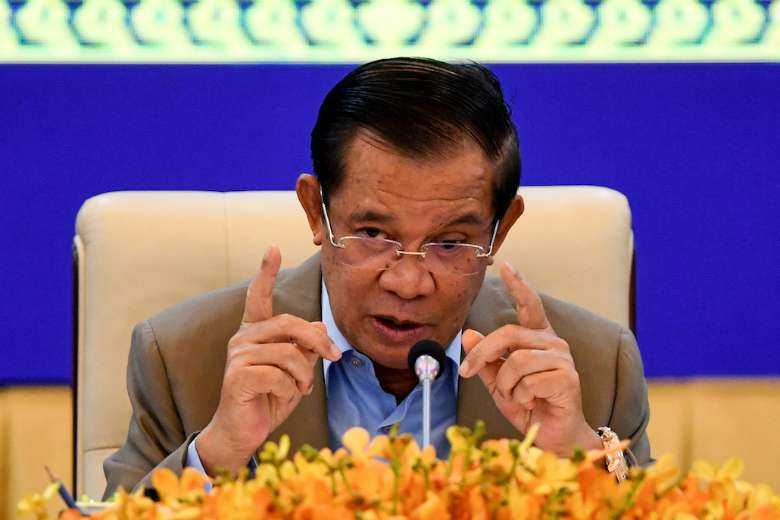 Cambodian PM orders search for 'violent' Facebook poster